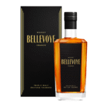 Bellevoye NOIR whisky triple malt tourbé 0.7l