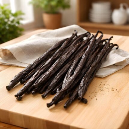 pastai vanilie gourmet din madagascar – bourbon cal. a, 100% naturala (17–20 cm) 3 buc/blister
