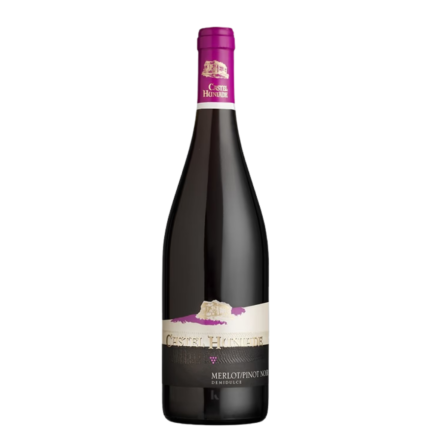 cramele recas castel huniade merlot pinot noir 0 75 l